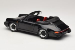 Porsche 911 3.2 Carrera Cabriolet Schwarz Minichamps 1:18 100063035 Druckguss — Bild 7 von 8