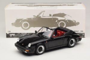 Porsche 911 3.2 Carrera Cabriolet Schwarz Minichamps 1:18 100063035 Druckguss — Bild 8 von 8