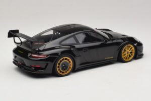 Porsche 911 992 GT3 RS Manthey Racing Schwarz mit Goldenen Felgen Minichamps 1:18 MR-911-GT3RS-1804 Druckguss — Bild 2 von 6