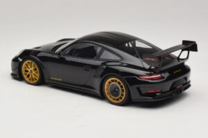 Porsche 911 992 GT3 RS Manthey Racing Schwarz mit Goldenen Felgen Minichamps 1:18 MR-911-GT3RS-1804 Druckguss — Bild 5 von 6