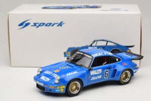 Porsche 911 RSR #6 Wallys Jeans Nurburgring 1974 Spark 1:18 18S088 Resin — Bild 6 von 6