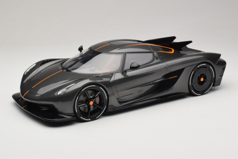 Koenigsegg Jesko Absolut 0-400-0 km/h Rekord Graphite Grey GT Spirit 1:12 GT575 Resin