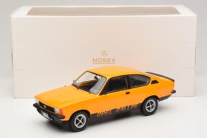 Opel Kadett C Rallye 2.0E Brilliant Ochre Norev 1:18 183659 Druckguss — Bild 6 von 6