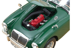 MG MGA British Racing Green Norev 1:18 182610 Druckguss — Bild 5 von 5