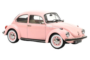Volkswagen 1303 Pastel Pink New Baby Gift Norev 1:18 188677 Druckguss