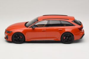 Audi RS6 C8 Avant Orange Metallic Minichamps 1:18 155018012 Druckguss — Bild 3 von 6