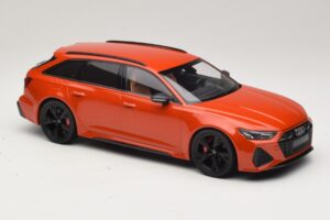 Audi RS6 C8 Avant Orange Metallic Minichamps 1:18 155018012 Druckguss — Bild 4 von 6