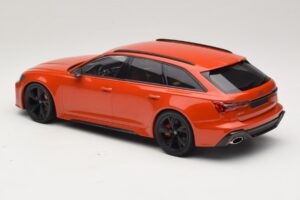 Audi RS6 C8 Avant Orange Metallic Minichamps 1:18 155018012 Druckguss — Bild 5 von 6