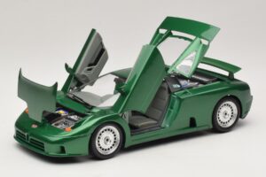 Bugatti EB110 Grün Metallic Bburago 1:18 3003 Druckguss — Bild 2 von 8