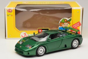 Bugatti EB110 Grün Metallic Bburago 1:18 3003 Druckguss — Bild 8 von 8