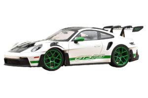 Porsche 911 992 GT3 RS Tribute to Carrera RS Weiß Python Green Norev 1:12 127535 Druckguss