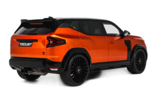 Dacia Duster Mk3 Redust Sport 4x2 Hybrid Metallic Orange Otto 1:18 OT1316 Resin — Bild 2 von 4