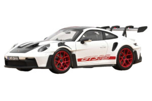 Porsche 911 992 GT3 RS Weissach Package Weiß Pyro Red Norev 1:18 Porsche 911 992 GT3 RS Weissach Package Weiß Pyro Red Norev 1:18 187373 Druckguss
