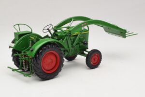 Deutz F2L 514 Traktor Frontlader Grün Minichamps 1:18 109144071 Druckguss — Bild 2 von 6