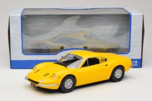 Ferrari Dino 246 GT Gelb MCG 1:18 MCG18168 Druckguss — Bild 6 von 6