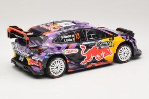 Ford Puma Rally1 #13 G. Munster / L. Louka Rally Monte Carlo 2025 IXO 1:18 18RMC231B Druckguss — Bild 2 von 6