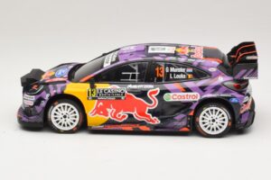 Ford Puma Rally1 #13 G. Munster / L. Louka Rally Monte Carlo 2025 IXO 1:18 18RMC231B Druckguss — Bild 3 von 6