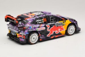 Ford Puma Rally1 #55 J. McErlean / E. Treacy Rally Monte Carlo 2025 IXO 1:18 18RMC231A Druckguss — Bild 2 von 6