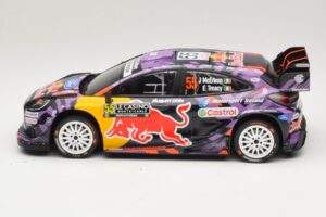Ford Puma Rally1 #55 J. McErlean / E. Treacy Rally Monte Carlo 2025 IXO 1:18 18RMC231A Druckguss — Bild 3 von 6