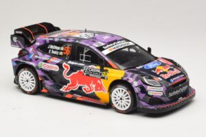 Ford Puma Rally1 #55 J. McErlean / E. Treacy Rally Monte Carlo 2025 IXO 1:18 18RMC231A Druckguss — Bild 4 von 6
