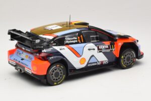 Hyundai i20 N Rally1 #1 T. Neuville / M. Wydaeghe Safari Rally Kenya 2025 IXO 1:18 18RMC247B Druckguss — Bild 2 von 6