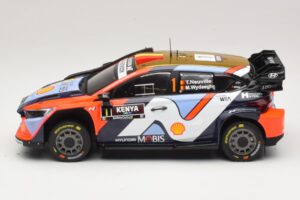 Hyundai i20 N Rally1 #1 T. Neuville / M. Wydaeghe Safari Rally Kenya 2025 IXO 1:18 18RMC247B Druckguss — Bild 3 von 6