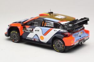 Hyundai i20 N Rally1 #1 T. Neuville / M. Wydaeghe Safari Rally Kenya 2025 IXO 1:18 18RMC247B Druckguss — Bild 5 von 6