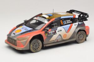 Hyundai i20 N Rally1 #8 O. Tanak / M. Jarveoja Safari Rally Kenya 2025 IXO 1:18 18RMC247A Druckguss