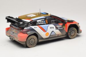 Hyundai i20 N Rally1 #8 O. Tanak / M. Jarveoja Safari Rally Kenya 2025 IXO 1:18 18RMC247A Druckguss — Bild 2 von 6
