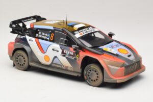 Hyundai i20 N Rally1 #8 O. Tanak / M. Jarveoja Safari Rally Kenya 2025 IXO 1:18 18RMC247A Druckguss — Bild 4 von 6