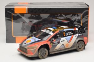 Hyundai i20 N Rally1 #8 O. Tanak / M. Jarveoja Safari Rally Kenya 2025 IXO 1:18 18RMC247A Druckguss — Bild 6 von 6