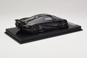 Koenigsegg Regera Schwarz Carbon-Paket Beige Interieur FrontiArt 1:18 REMC042 Resin — Bild 2 von 7