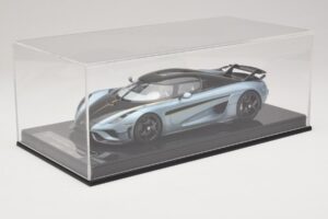 Koenigsegg Regera Blau Carbon-Paket FrontiArt 1:18 F079-173 Resin — Bild 6 von 7