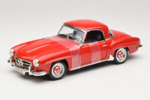 Mercedes 190 SL W121 Coupé Rot ERTL 1:18 7465 Druckguss
