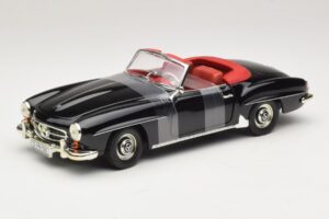 Mercedes 190 SL W121 Roadster Schwarz ERTL 1:18 7464 Druckguss