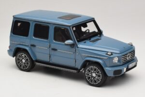 Mercedes G-Class W465 Vintage Blue Norev 1:18 183034 Druckguss — Bild 4 von 6