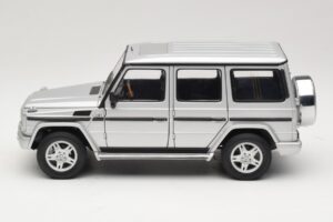 Mercedes G500 W463 LWB Händler Edition Silber AUTOart 1:18 B66962142 Druckguss — Bild 4 von 8