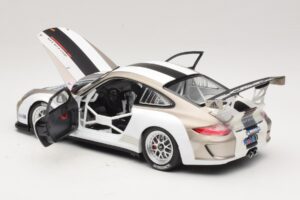 Porsche 911 997 GT3 Cup Weiß Mit Streifen 2008 Minichamps 1:18 WAP0210130C Druckguss — Bild 5 von 8