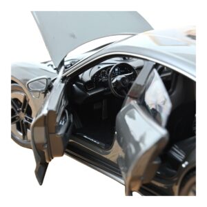 Porsche Taycan Turbo S Slate Grey Neo Norev 1:18 187654 Druckguss — Bild 4 von 5
