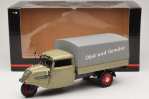 Tempo Hanseat Pickup Obst und Gemüse Minichamps 1:18 150099040 Druckguss — Bild 6 von 6