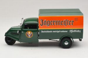 Tempo Hanseat Transporter Jägermeister Minichamps 1:18 150099044 Druckguss — Bild 4 von 8