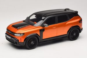 Dacia Duster Mk3 Redust Sport 4x2 Hybrid Metallic Orange Otto 1:18 OT1316 Resin