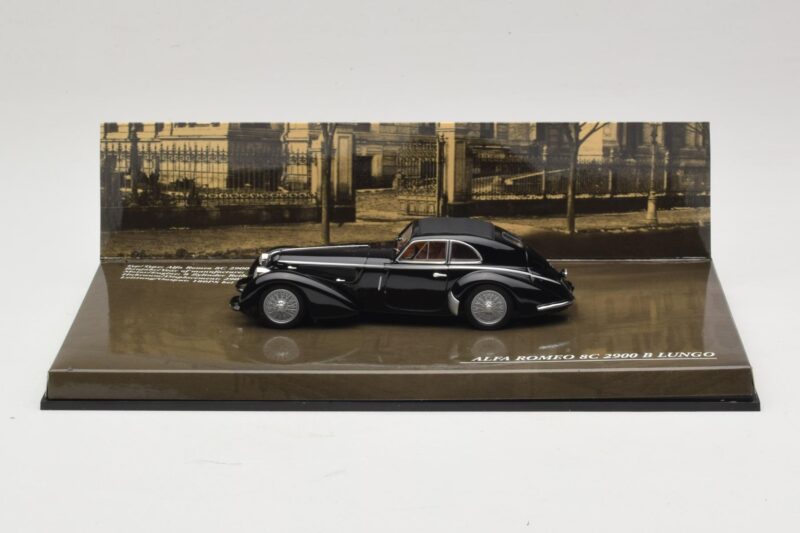 Alfa Romeo 8C 2900B Lungo Schwarz Minichamps 1:43 436120421 Druckguss