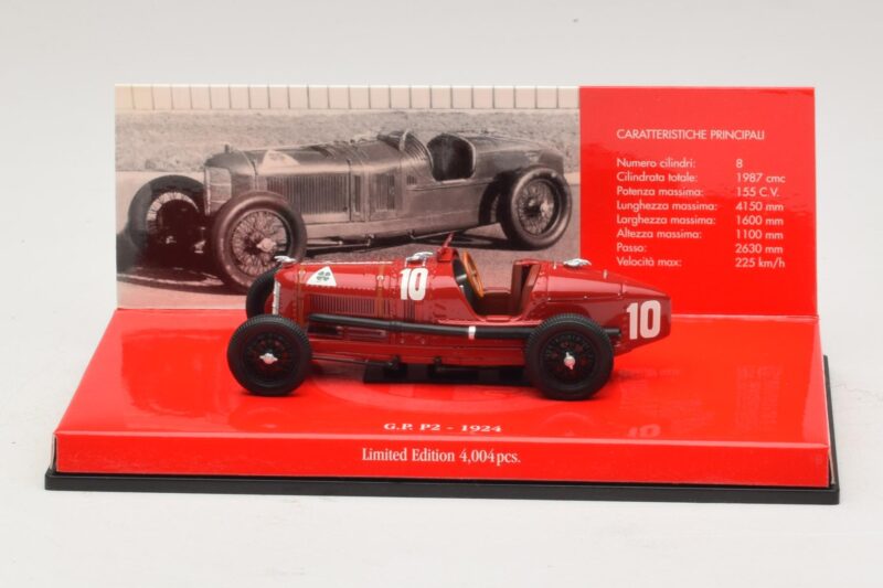 Alfa Romeo P2 #10 Rot 1924 Minichamps 1:43 403241203 Druckguss