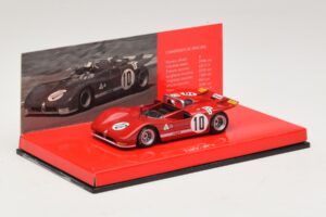 Alfa Romeo T33/3 #10 R. Stommelen / N. Galli ADAC 1000km Nurburgring 1971 Minichamps 1:43 436711210 Druckguss — Bild 2 von 5
