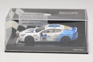 Aston Martin Rapide S #100 Bez / Schubauer 24 Hours of Nurburgring 2013 Minichamps 1:43 437131300 Druckguss — Bild 4 von 5