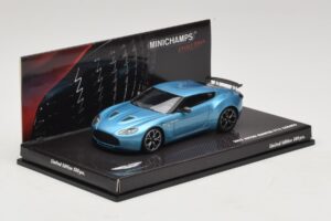 Aston Martin V12 Zagato Alba Blue Minichamps 1:43 437137222 Druckguss — Bild 2 von 5