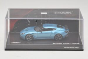 Aston Martin V12 Zagato Alba Blue Minichamps 1:43 437137222 Druckguss — Bild 4 von 5
