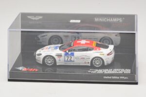 Aston Martin V8 Vantage #72 24 Hours of Nurburgring 2009 Minichamps 1:43 437091372 Druckguss — Bild 4 von 5