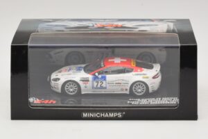 Aston Martin V8 Vantage #72 24 Hours of Nurburgring 2009 Minichamps 1:43 437091372 Druckguss — Bild 5 von 5